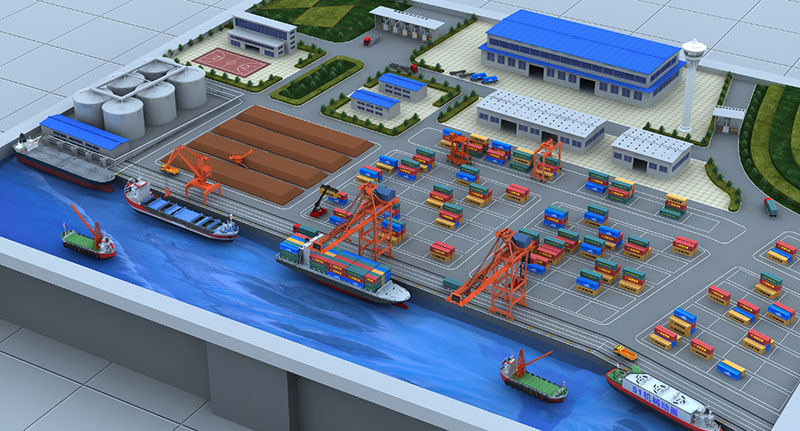 开江县工业沙盘3