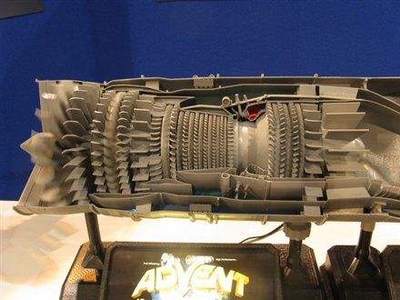 开江县发动机模型