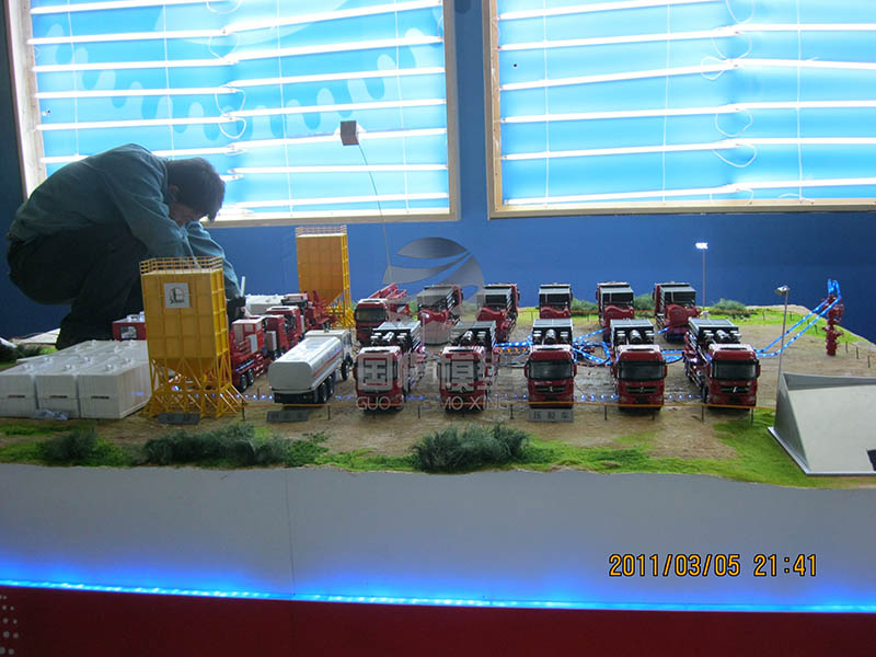 开江县工业模型