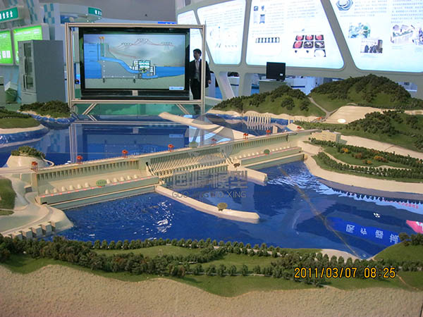 开江县工业模型