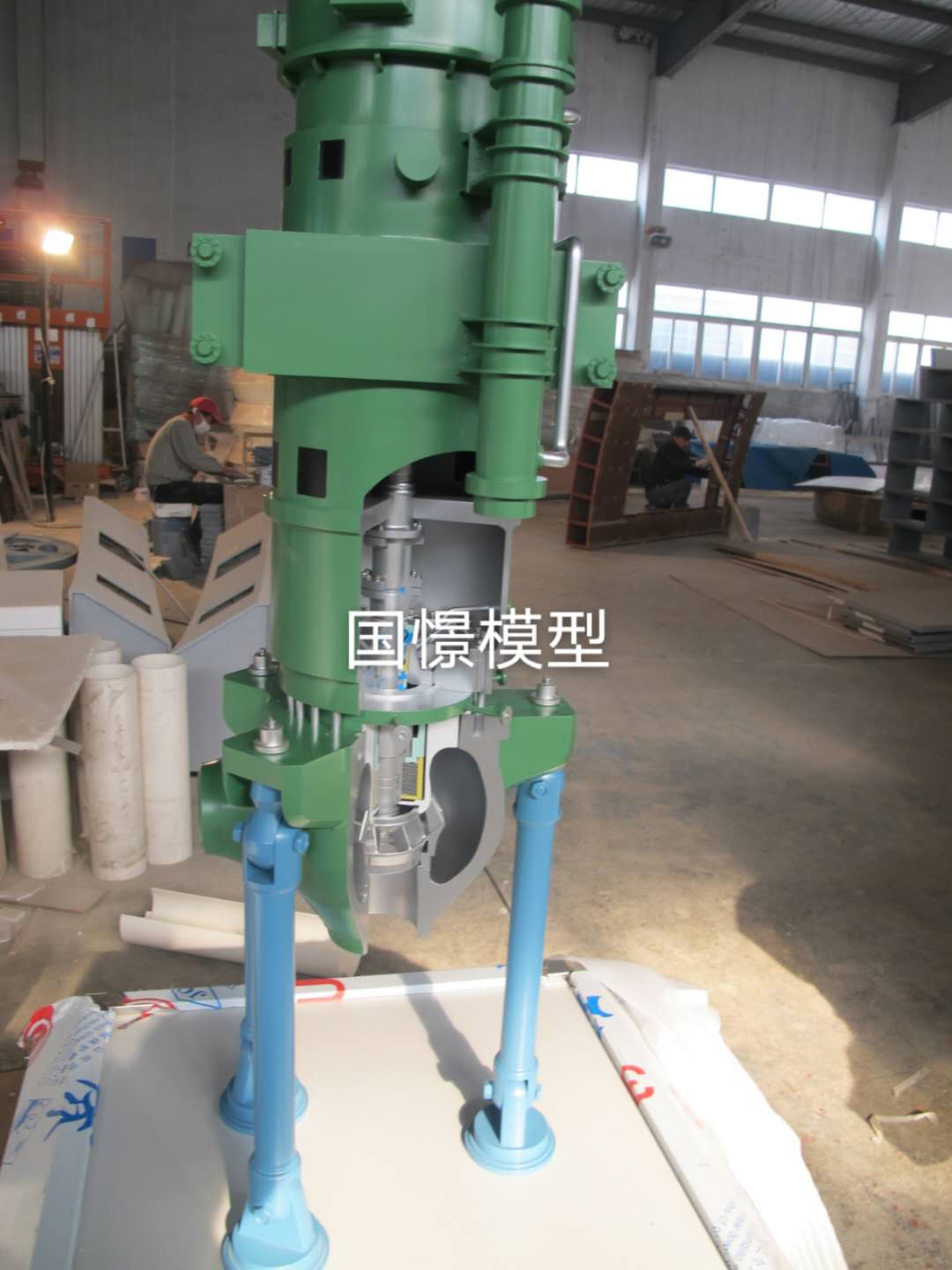 开江县机械模型