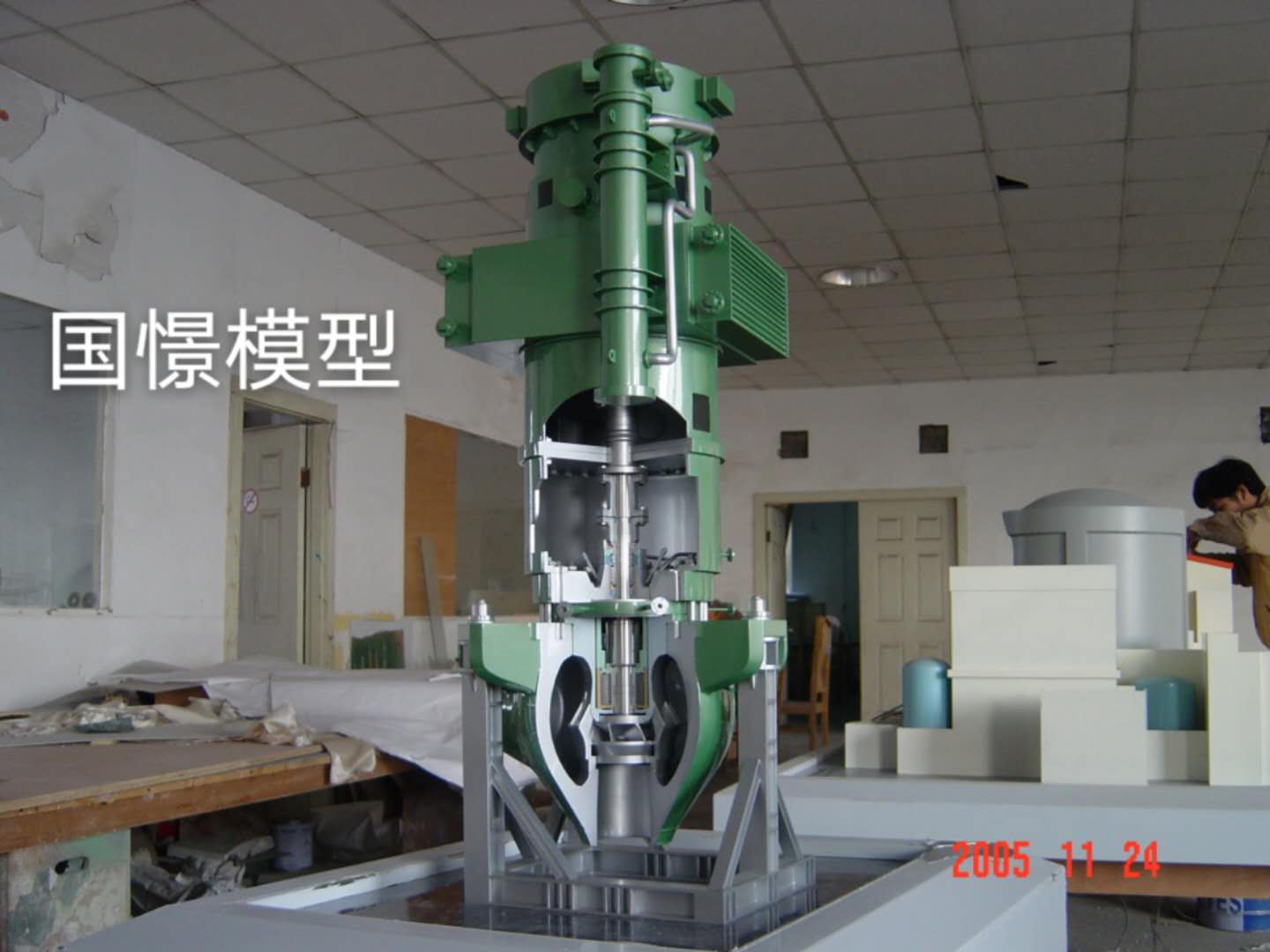 开江县机械模型