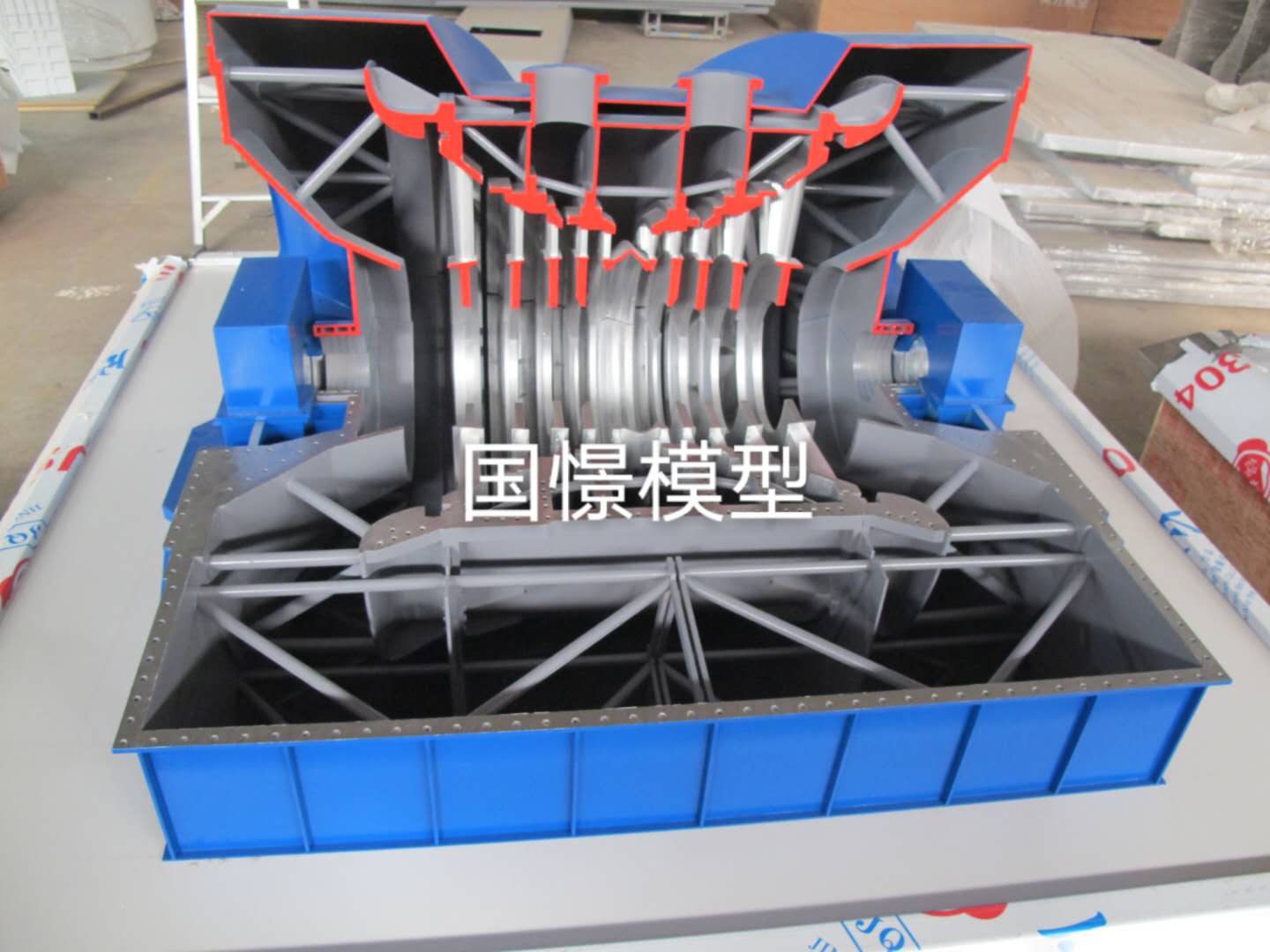 开江县机械模型