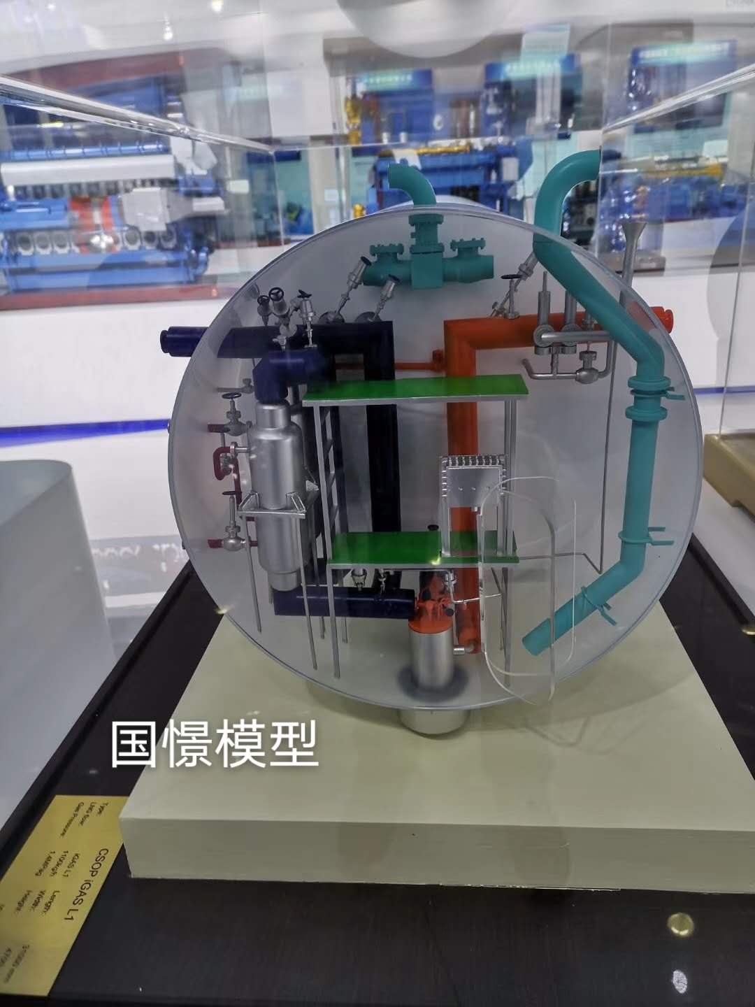 开江县机械模型