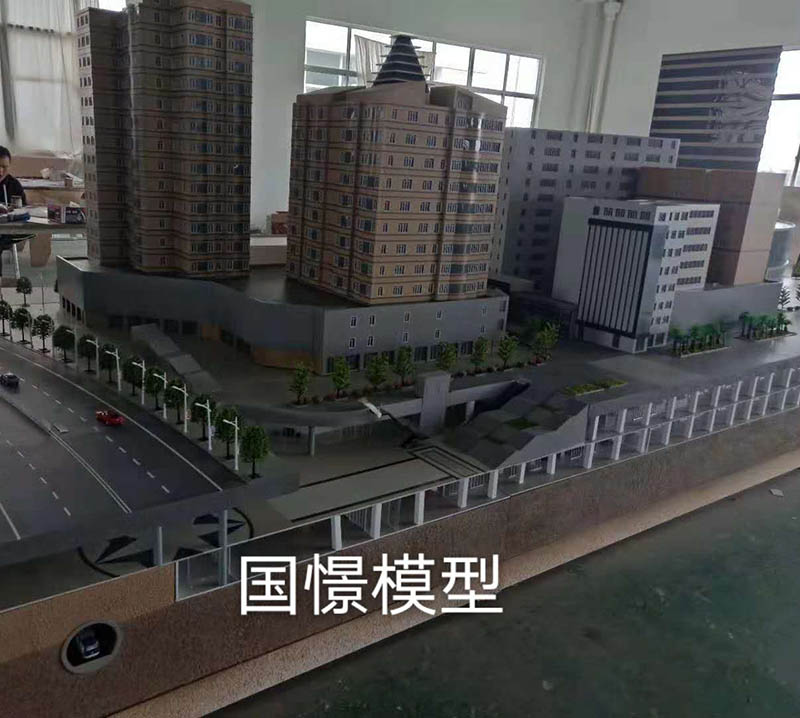 开江县建筑模型