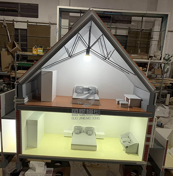 开江县建筑模型