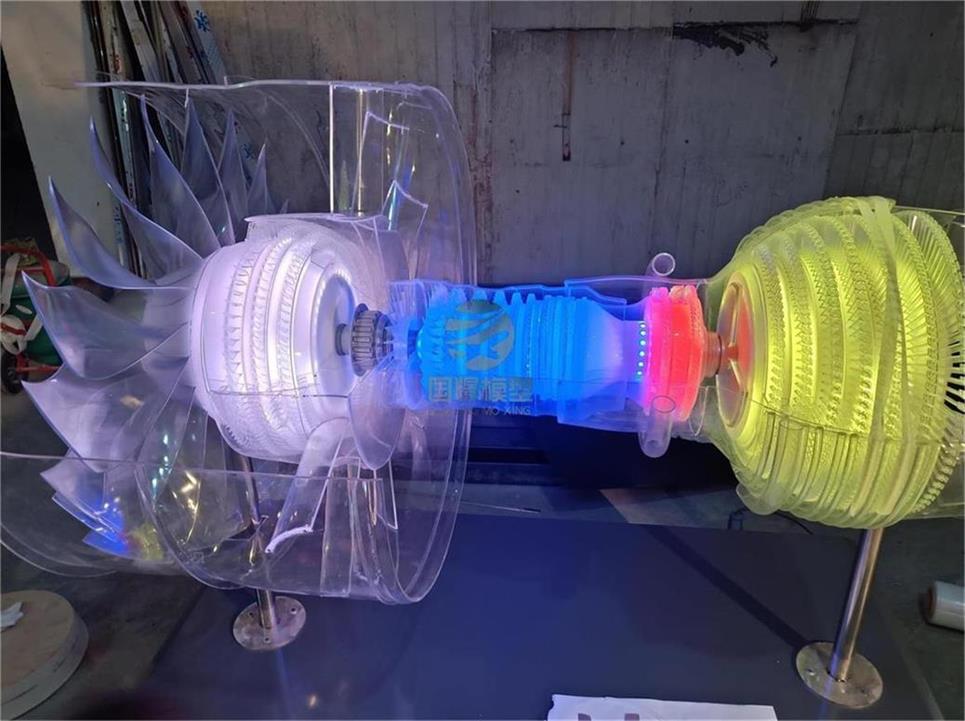 开江县飞机发动机模型